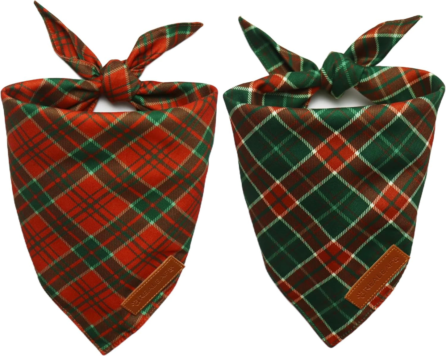 Celebrate Love with Our Valentine's Day Dog Bandanas - Stylish 2 Pack Reversible Scarves for Medium & Large Dogs, Made from Durable Fabric for Unforgettable Holiday Moments