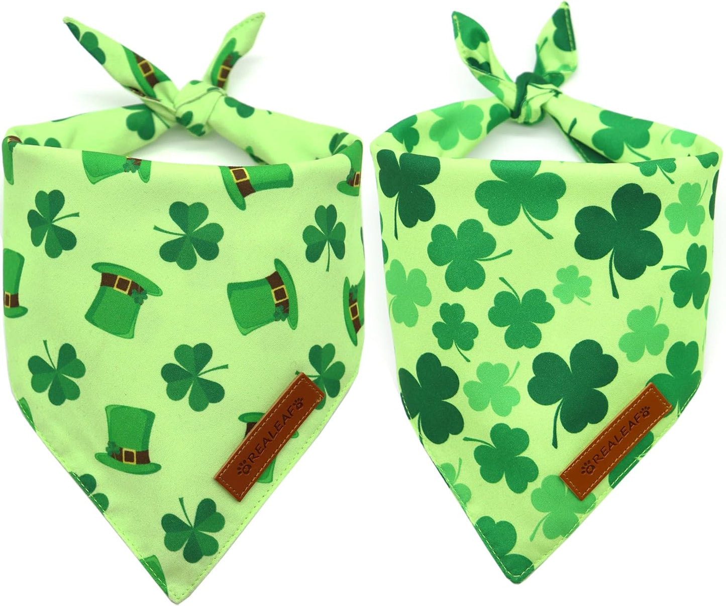 Celebrate Love with Our Valentine's Day Dog Bandanas - Stylish 2 Pack Reversible Scarves for Medium & Large Dogs, Made from Durable Fabric for Unforgettable Holiday Moments