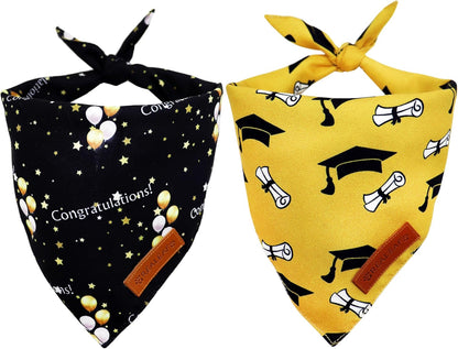 Celebrate Love with Our Valentine's Day Dog Bandanas - Stylish 2 Pack Reversible Scarves for Medium & Large Dogs, Made from Durable Fabric for Unforgettable Holiday Moments