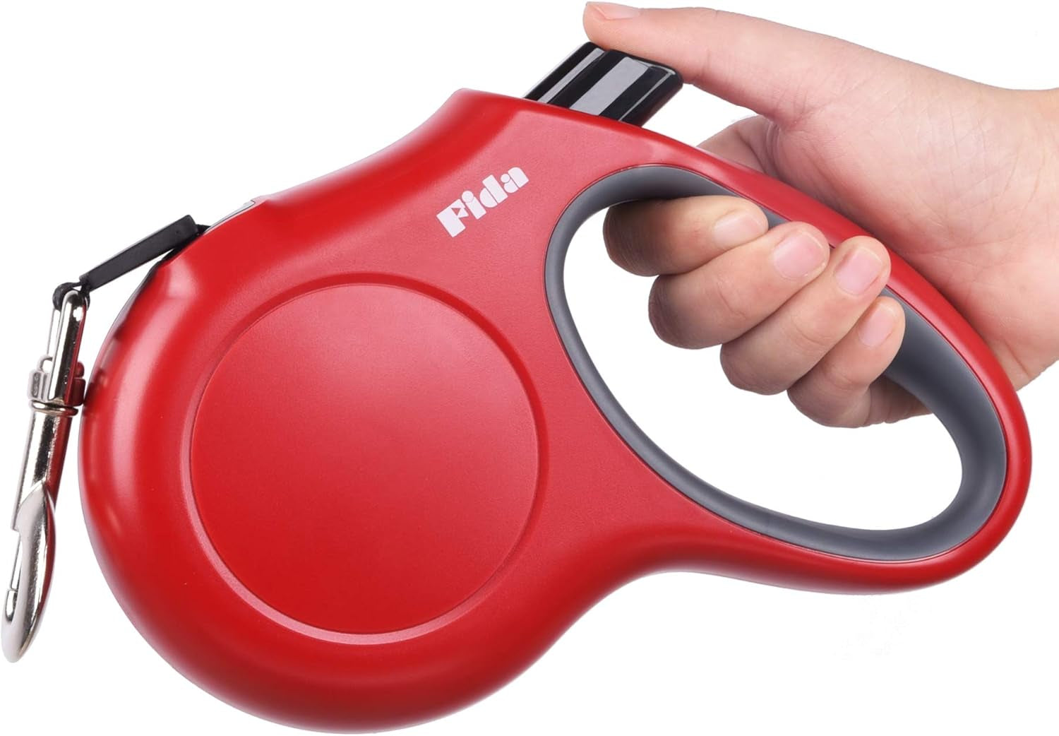 Ultimate 16 Ft Retractable Leash for Small Dogs - Tangle-Free, Reflective, and Comfortable Grip in Stylish Black