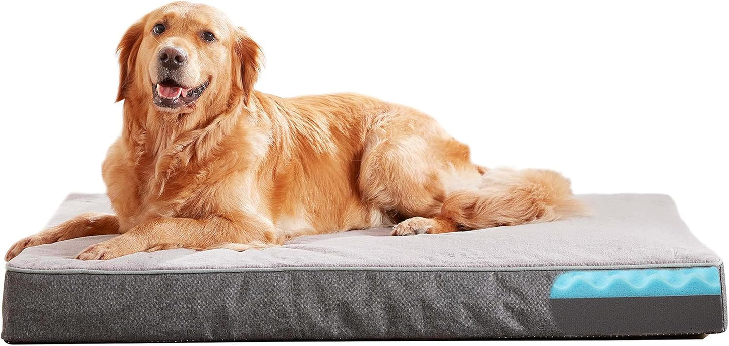 Elevate Your Dog's Comfort with the Premium Orthopedic Memory Foam Bed - Perfect for Extra Large Dogs, Waterproof & Easy-Clean Design!