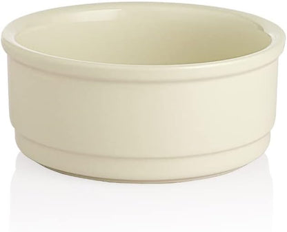 Charming Gray Ceramic Dog Bowl with Bone Pattern - Perfect 16 Fl Oz Dining Dish for Small Dogs