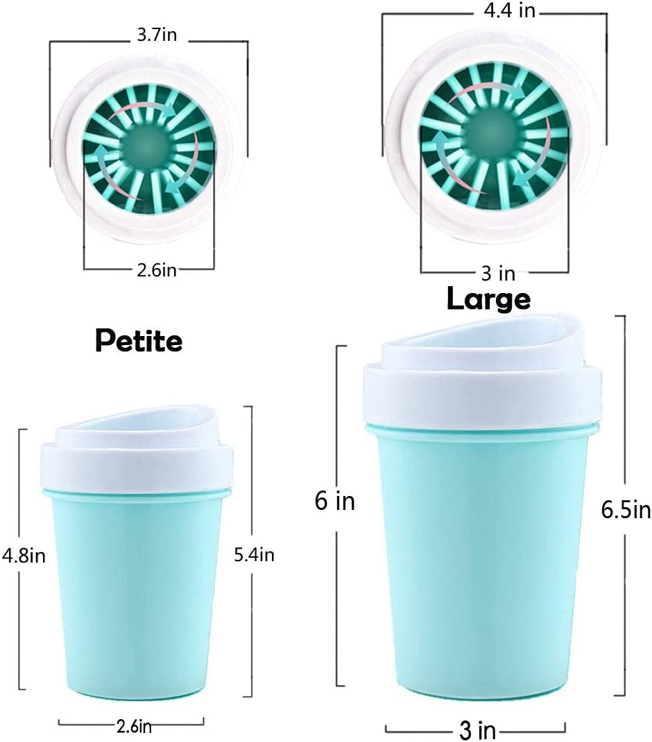 Ultimate Pet Paw Washer - The Easy and Effective Solution for Clean Paws and a Mud-Free Home!