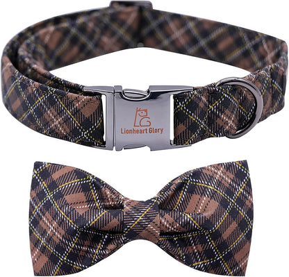 Charming Adjustable Floral Dog Collar with Bowtie - Perfect Comfort and Style for Your Beloved Pup