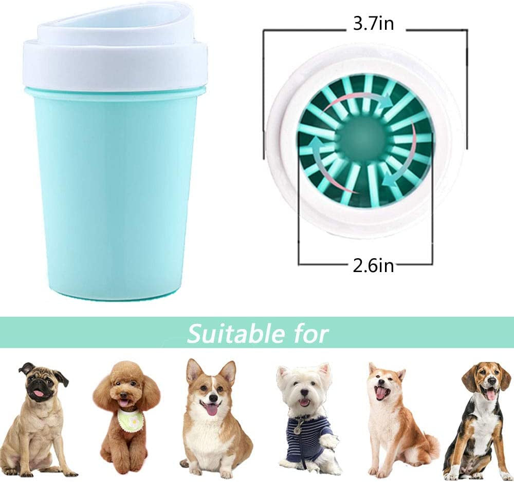 Ultimate Pet Paw Washer - The Easy and Effective Solution for Clean Paws and a Mud-Free Home!