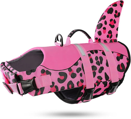 Ultimate Shark Dog Life Jacket - Premium Safety Vest for Swimming & Boating, Perfect Floatation Swimsuits for All Dog Sizes in Blue Bandhnu