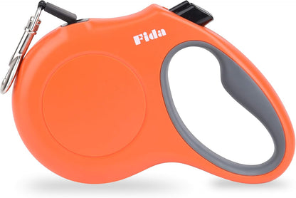 Ultimate 16 Ft Retractable Leash for Small Dogs - Tangle-Free, Reflective, and Comfortable Grip in Stylish Black