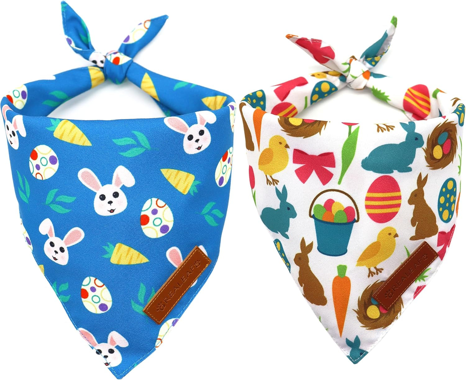 Celebrate Love with Our Valentine's Day Dog Bandanas - Stylish 2 Pack Reversible Scarves for Medium & Large Dogs, Made from Durable Fabric for Unforgettable Holiday Moments