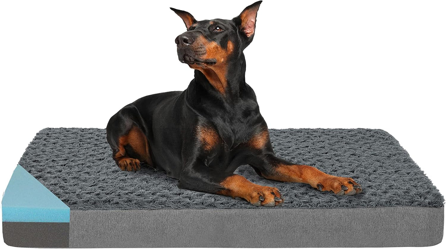Elevate Your Dog's Comfort with the Premium Orthopedic Memory Foam Bed - Perfect for Extra Large Dogs, Waterproof & Easy-Clean Design!