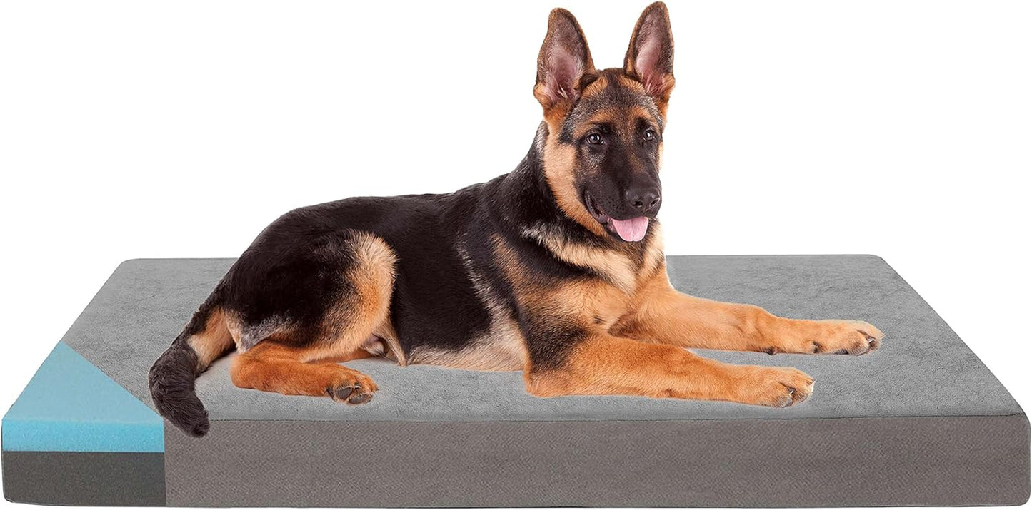 Elevate Your Dog's Comfort with the Premium Orthopedic Memory Foam Bed - Perfect for Extra Large Dogs, Waterproof & Easy-Clean Design!