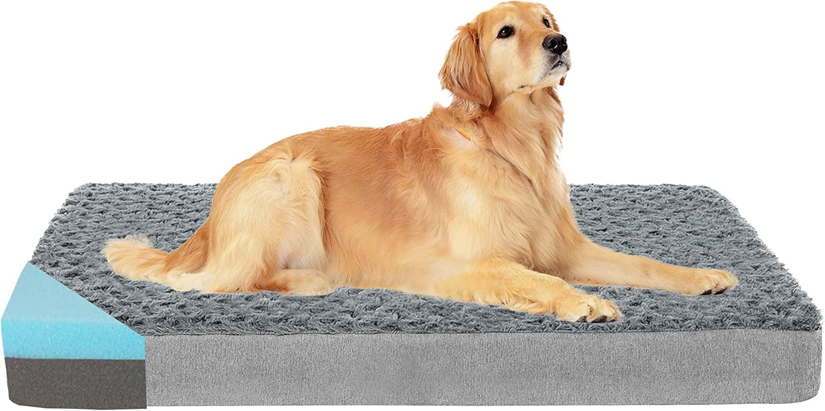 Elevate Your Dog's Comfort with the Premium Orthopedic Memory Foam Bed - Perfect for Extra Large Dogs, Waterproof & Easy-Clean Design!