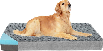 Elevate Your Dog's Comfort with the Premium Orthopedic Memory Foam Bed - Perfect for Extra Large Dogs, Waterproof & Easy-Clean Design!