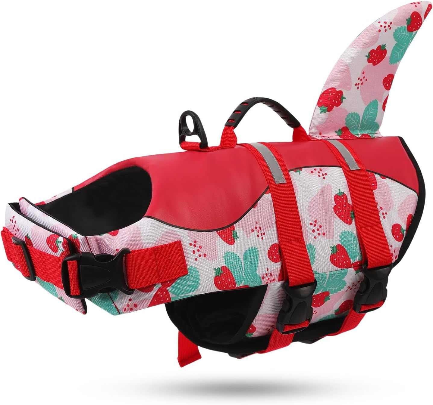 Ultimate Shark Dog Life Jacket - Premium Safety Vest for Swimming & Boating, Perfect Floatation Swimsuits for All Dog Sizes in Blue Bandhnu