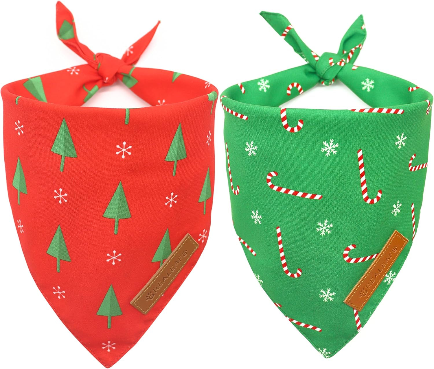 Celebrate Love with Our Valentine's Day Dog Bandanas - Stylish 2 Pack Reversible Scarves for Medium & Large Dogs, Made from Durable Fabric for Unforgettable Holiday Moments
