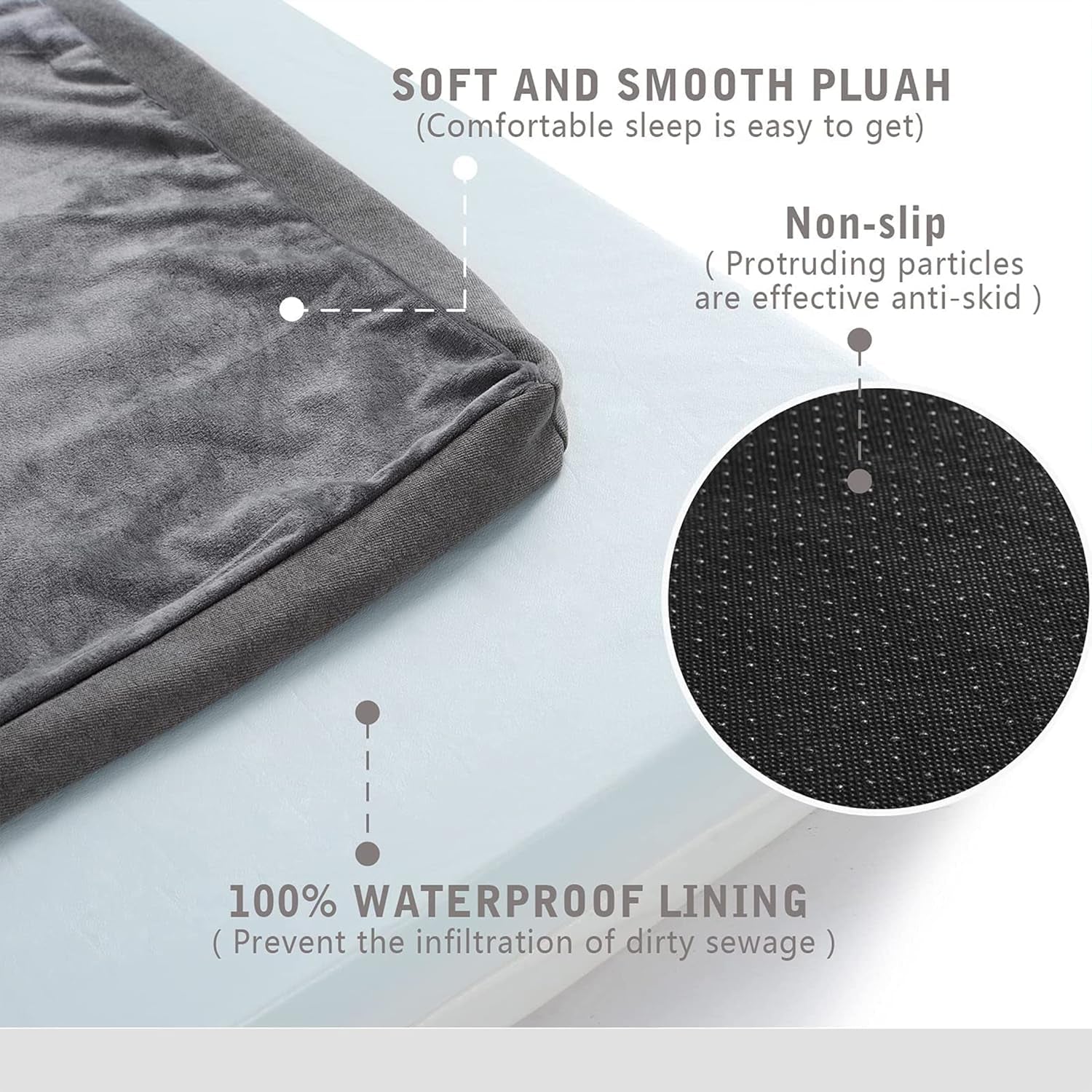 Elevate Your Dog's Comfort with the Premium Orthopedic Memory Foam Bed - Perfect for Extra Large Dogs, Waterproof & Easy-Clean Design!
