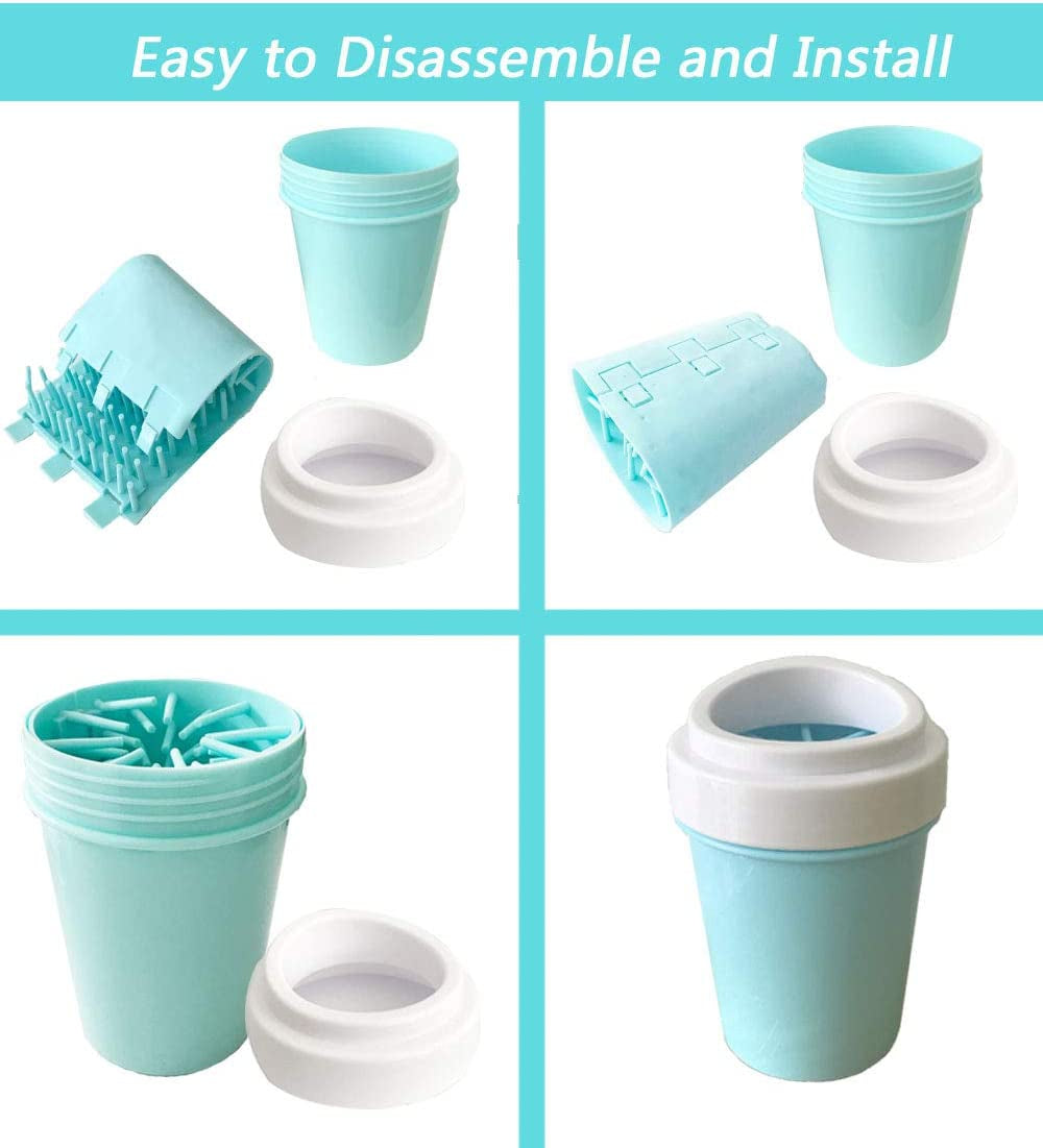 Ultimate Pet Paw Washer - The Easy and Effective Solution for Clean Paws and a Mud-Free Home!