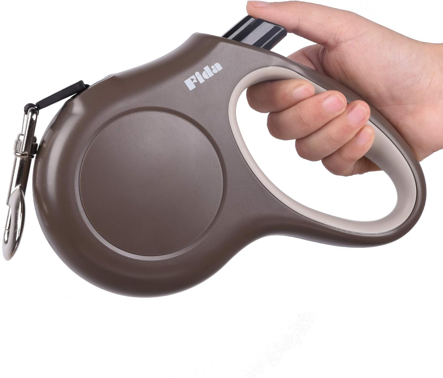 Ultimate 16 Ft Retractable Leash for Small Dogs - Tangle-Free, Reflective, and Comfortable Grip in Stylish Black