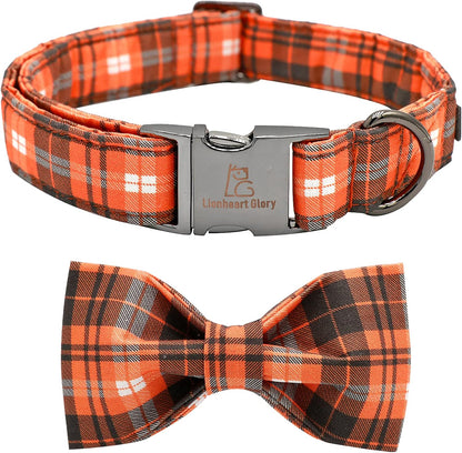 Charming Adjustable Floral Dog Collar with Bowtie - Perfect Comfort and Style for Your Beloved Pup
