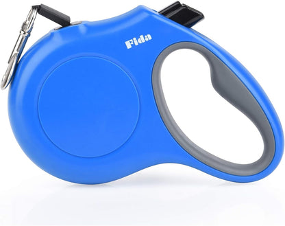 Ultimate 16 Ft Retractable Leash for Small Dogs - Tangle-Free, Reflective, and Comfortable Grip in Stylish Black